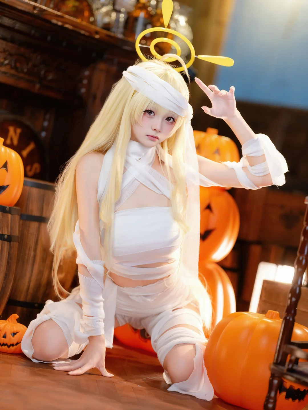 九柒喵 - No.040 好美+妃咲万圣节 [51P-453MB] tg@simisebaisi 【丝足阁】051.webp